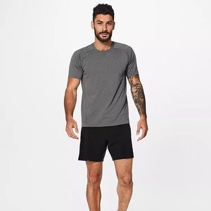 Lululemon Metal Vent Tech Short Sleeve Charcoal M